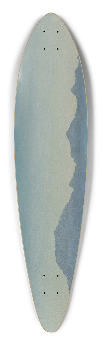 John Brett - Cape Wrath 39.3 inch art pintail longboard deck