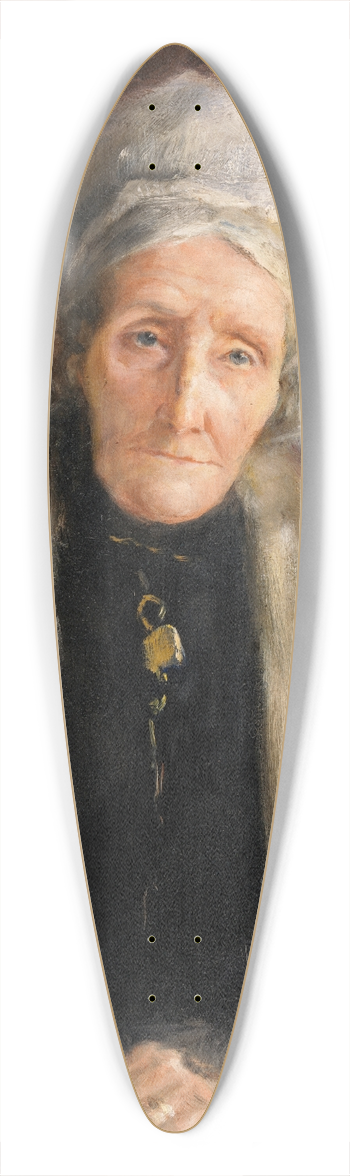 John Butler Yeats - Portrait of Miss K. Leney 39.3 inch art pintail longboard deck