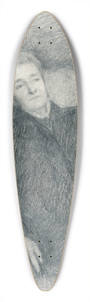 John Butler Yeats - Standish OGrady (1832-1915), Scholar 39.3 inch art pintail longboard deck