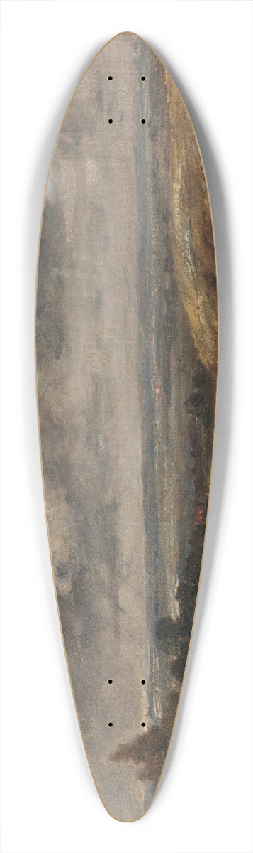 John Constable - Hampstead Heath 39.3 inch art pintail longboard deck