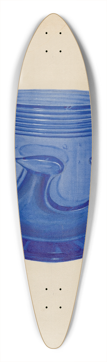 John Dana - Bowl 39.3 inch art pintail longboard deck