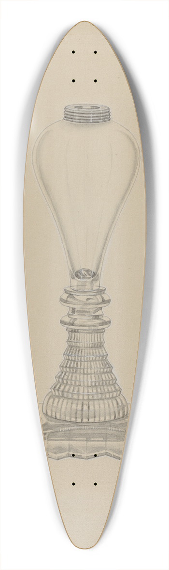 John Dana - Lamp 39.3 inch art pintail longboard deck