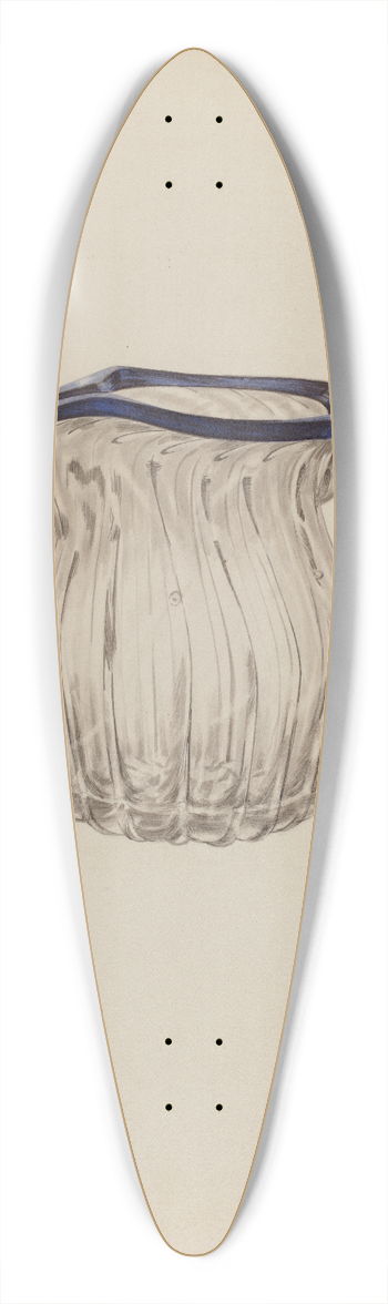 John Dana - Small Pitcher 39.3 inch art pintail longboard deck