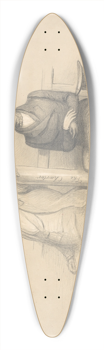 John Doyle - The Rivals: Extremes Meet 39.3 inch art pintail longboard deck