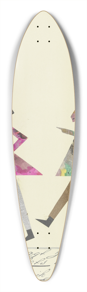 John Elsas - Die Mutter sagt zu ihrem Sohn  39.3 inch art pintail longboard deck