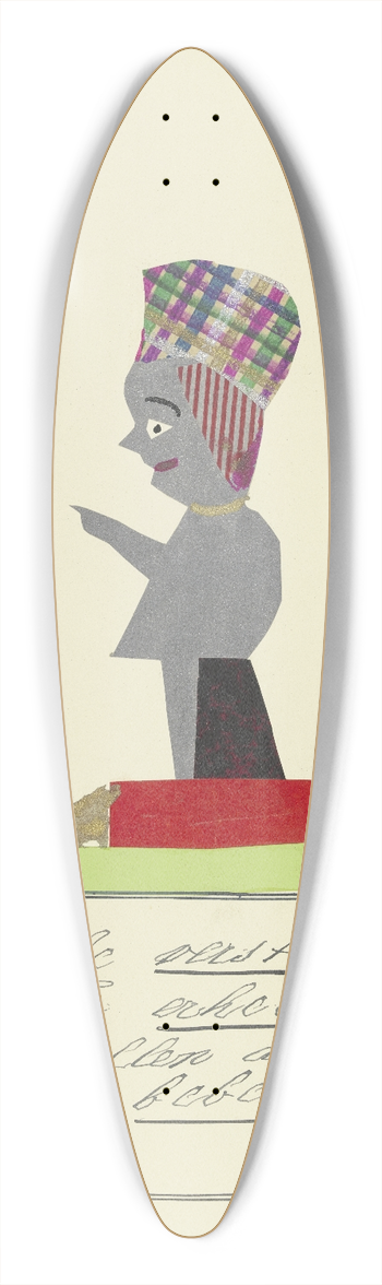 John Elsas - Ich habe verstanden mich zu erheben  39.3 inch art pintail longboard deck