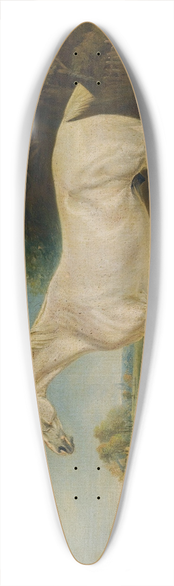 John Ferneley - The Marquess Of HuntlysFleabitten Grey Hunter 39.3 inch art pintail longboard deck