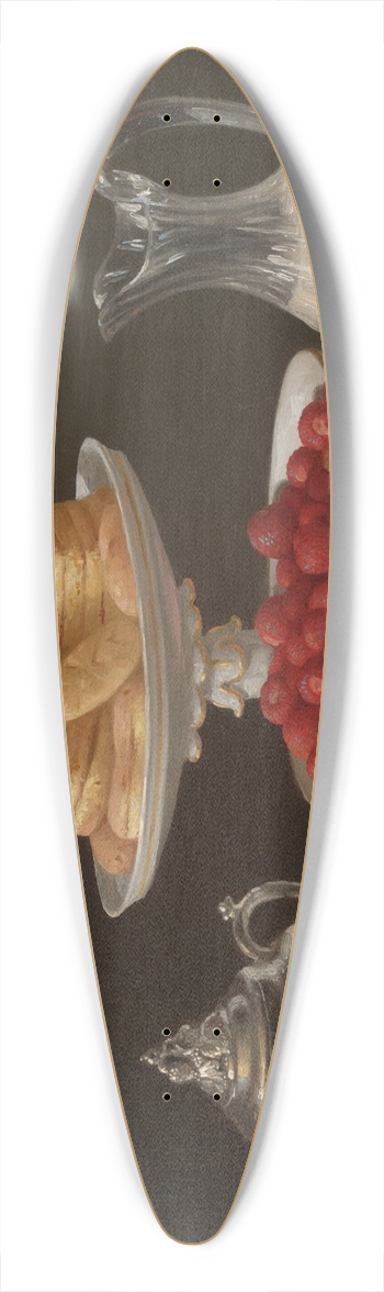 John F. Francis - Dessert StillLife 39.3 inch art pintail longboard deck
