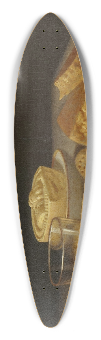 John F. Francis - Still Life 39.3 inch art pintail longboard deck