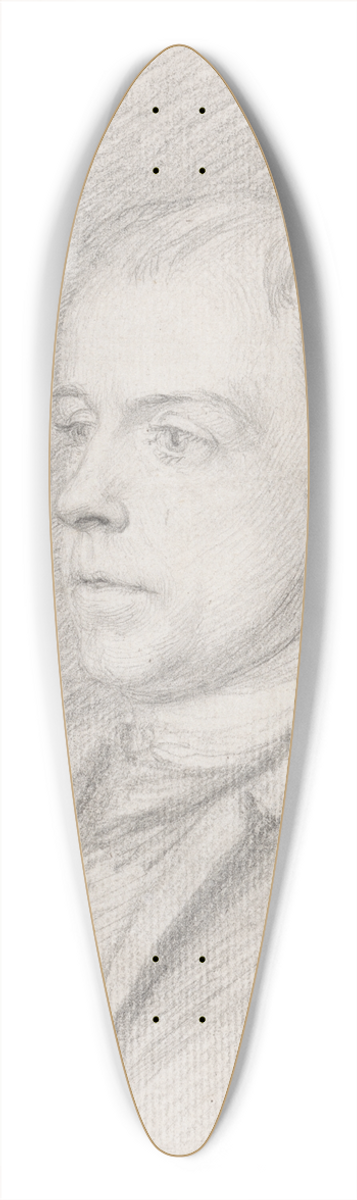 John Flaxman - The Reverend Anthony Stephen Mathew 39.3 inch art pintail longboard deck