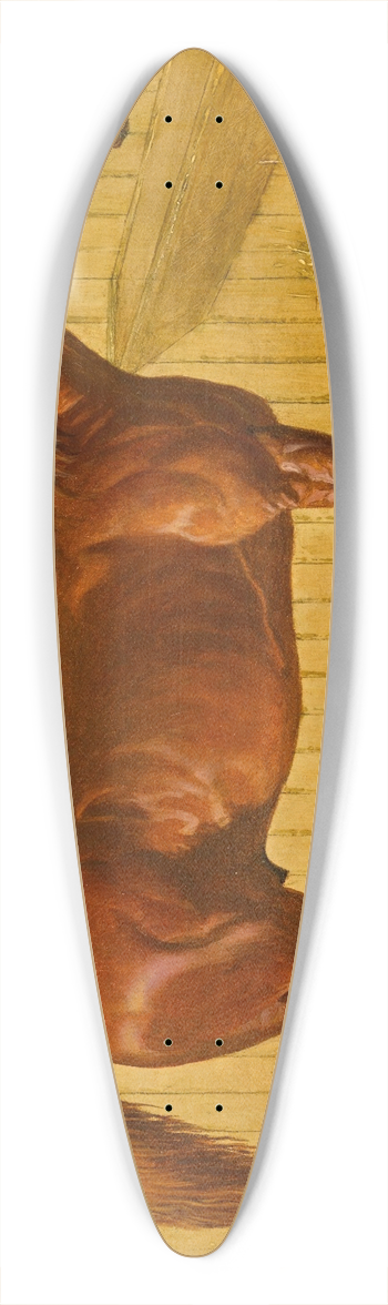 John Frederick Herring Snr. - Actaeon 39.3 inch art pintail longboard deck