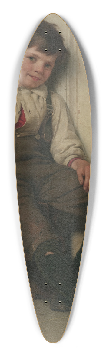 John George Brown - Lazy Bones 39.3 inch art pintail longboard deck