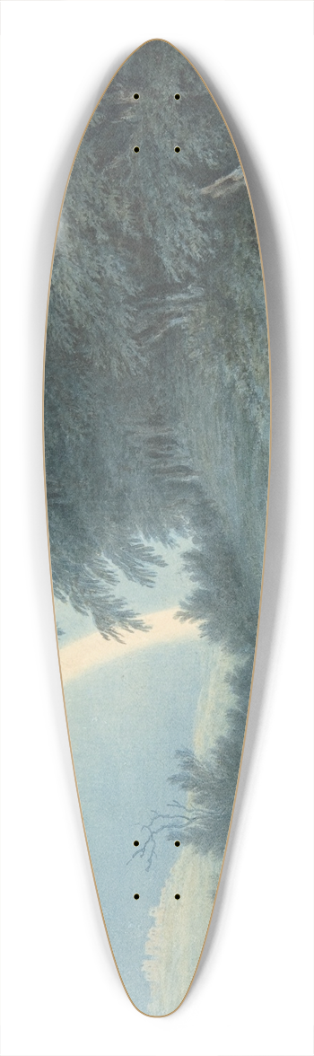 John Glover - The Rainbow 39.3 inch art pintail longboard deck