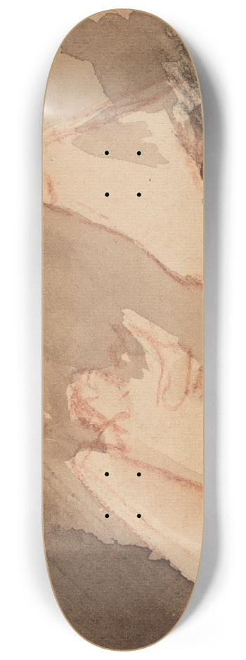 Charles Sprague Pearce - Study for a Panel VI 8.25 inch art skate deck