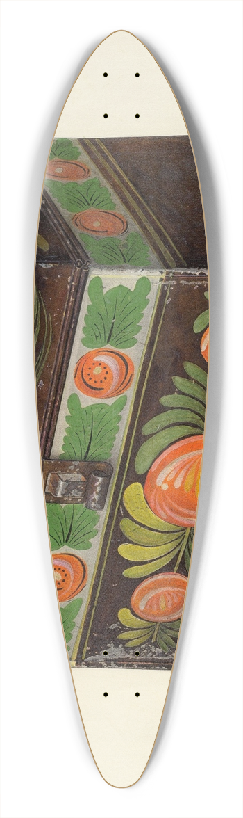 John H. Tercuzzi - Toleware Box 39.3 inch art pintail longboard deck
