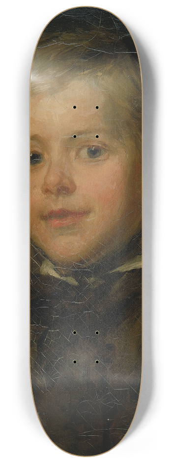 Charles T. Webber - Portrait of a Boy 8.25 inch art skate deck