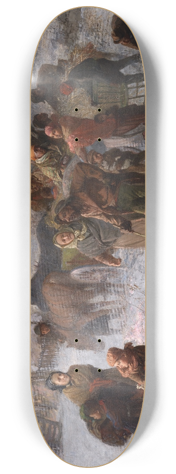 Charles T. Webber - The Underground Railroad 8.25 inch art skate deck