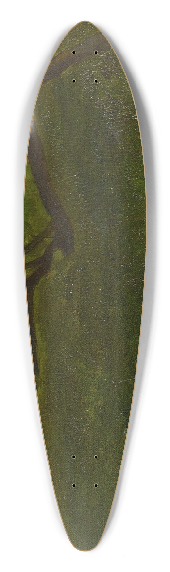 John La Farge - Study Of Apple Tree. Spring 39.3 inch art pintail longboard deck
