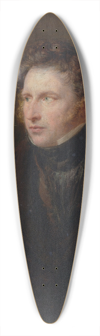 John Linnell - William Collins, R.A. 39.3 inch art pintail longboard deck