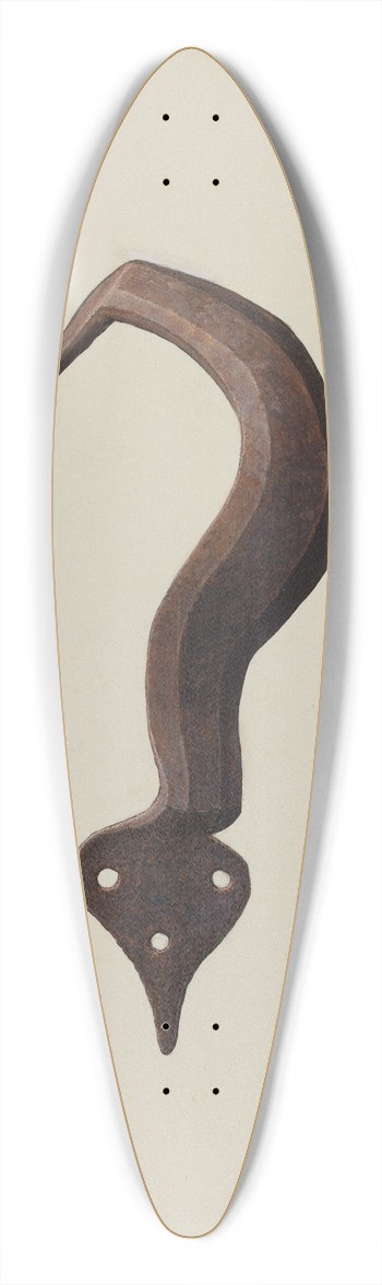 John Petrucci - Conestoga Axe Holder 39.3 inch art pintail longboard deck