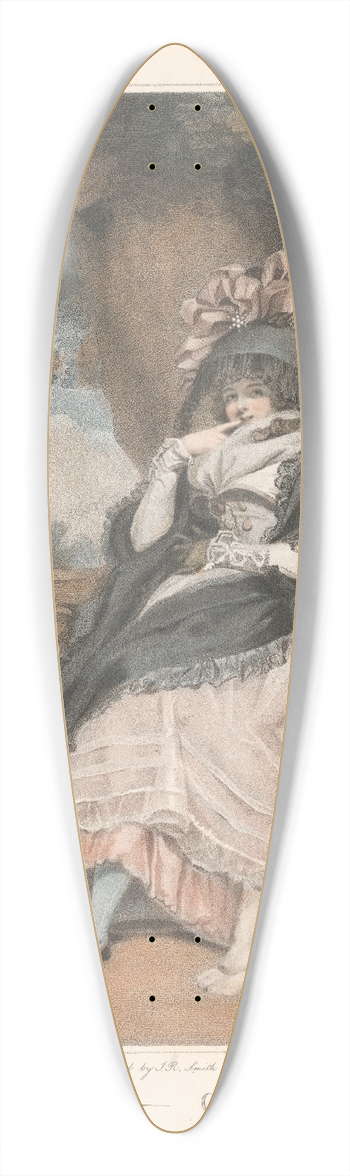 John Raphael Smith - What You Will  Ce Qui Vous Plaira 39.3 inch art pintail longboard deck