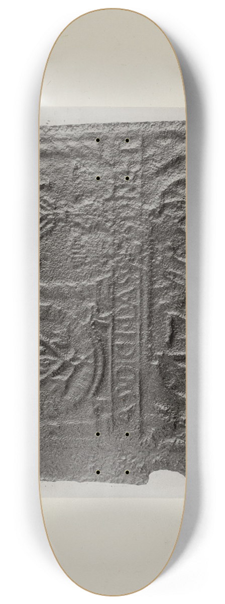 Charles Von Urban - Pa. German Stove Plate 8.25 inch art skate deck