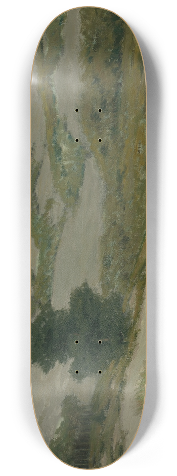 Charles Warren Eaton - The Gray Dunes, Belgium 8.25 inch art skate deck