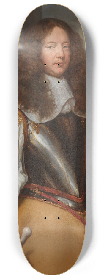 Charles Wautier - Portrait of a gentleman 8.25 inch art skate deck