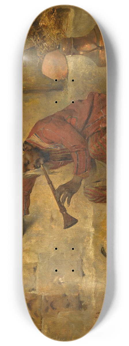 Charles Wilda - The snake charmer 8.25 inch art skate deck