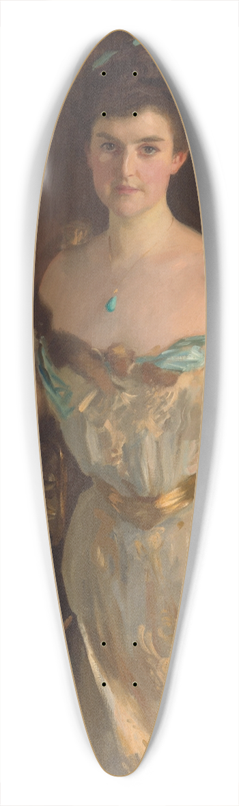 John Singer Sargent - Ellen Sears Amory Anderson Curtis (1868-1952) 39.3 inch art pintail longboard deck