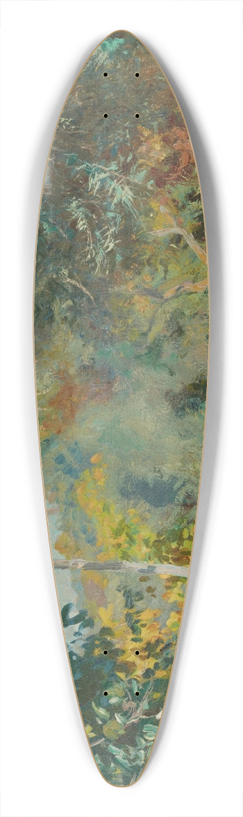 John Singer Sargent - Landscape with Goats 39.3 inch art pintail longboard deck
