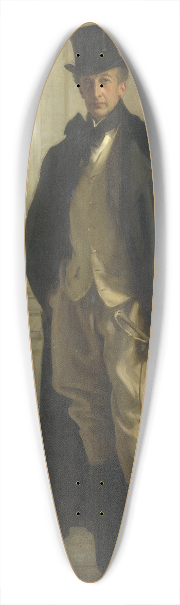 John Singer Sargent - Lord Ribblesdale 39.3 inch art pintail longboard deck