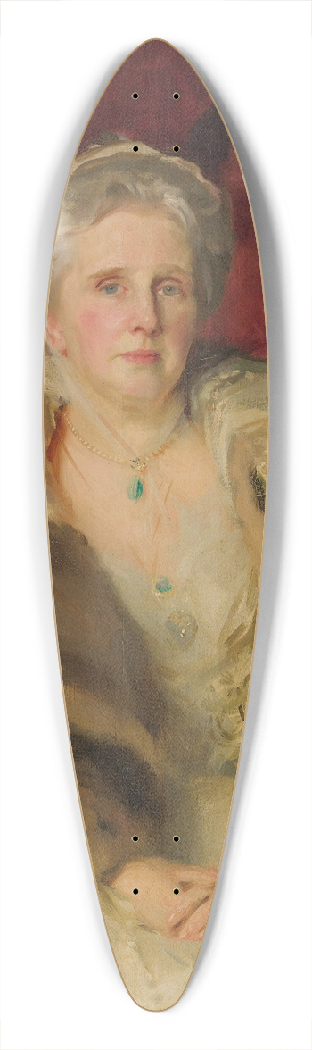 John Singer Sargent - Mrs. Hugh Smith 39.3 inch art pintail longboard deck