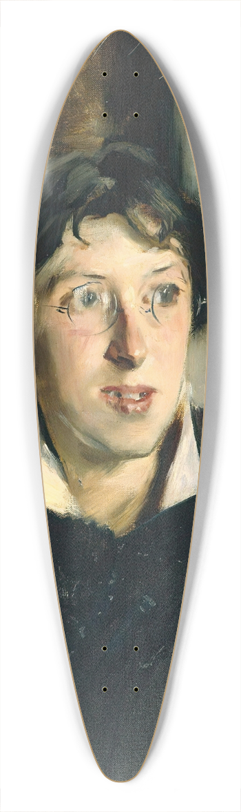 John Singer Sargent - Portrait of Vernon Lee (18561935) 39.3 inch art pintail longboard deck