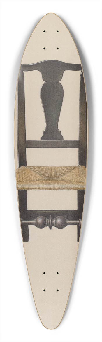 John Sullivan - Chair 39.3 inch art pintail longboard deck