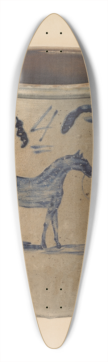 John Tarantino - Crock 39.3 inch art pintail longboard deck