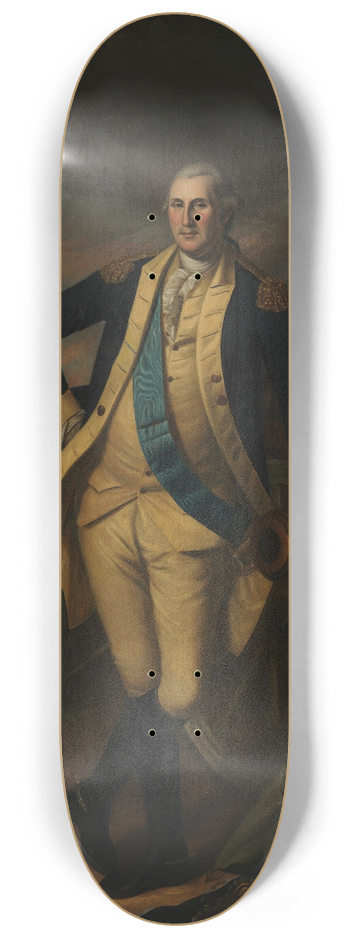 Charles Willson Peale - George Washington 8.25 inch art skate deck