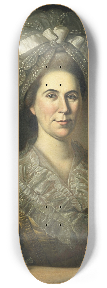Charles Willson Peale - Mrs. Elias Boudinot IV 8.25 inch art skate deck