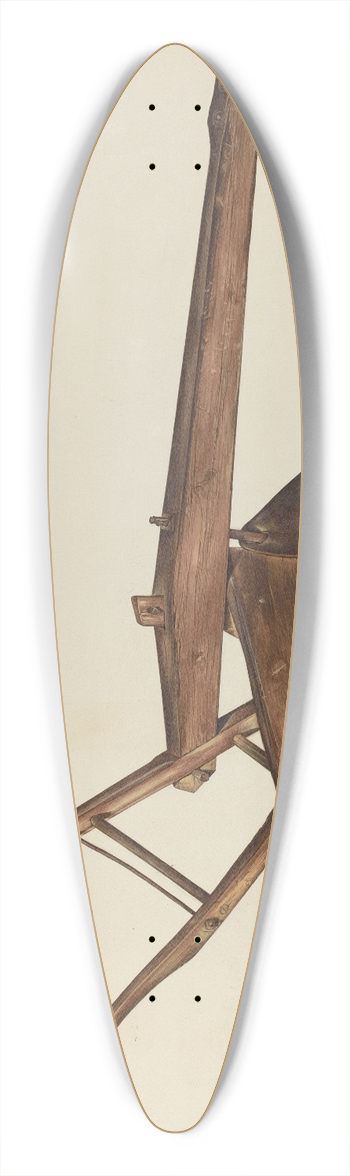 John Thorsen - Plow 39.3 inch art pintail longboard deck