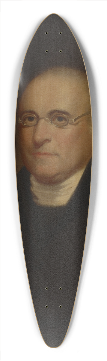 John Trumbull - Timothy Dwight 39.3 inch art pintail longboard deck