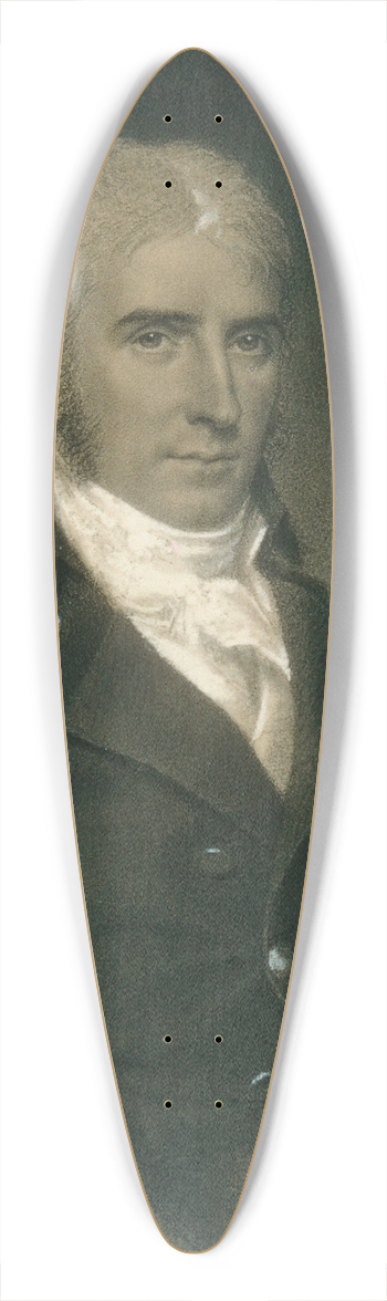 John Vanderlyn - Daniel Strobel, Jr. 39.3 inch art pintail longboard deck