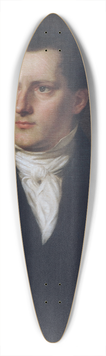 John Vanderlyn - John A. Sidell 39.3 inch art pintail longboard deck