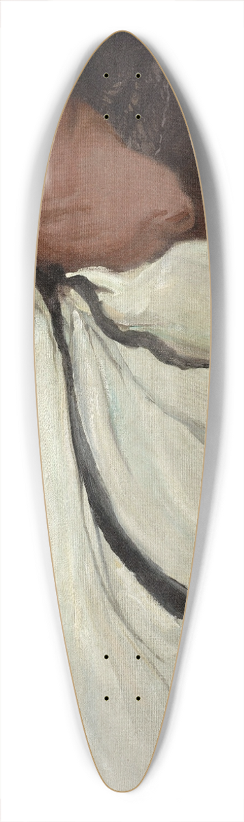 John White Alexander - Repose 39.3 inch art pintail longboard deck