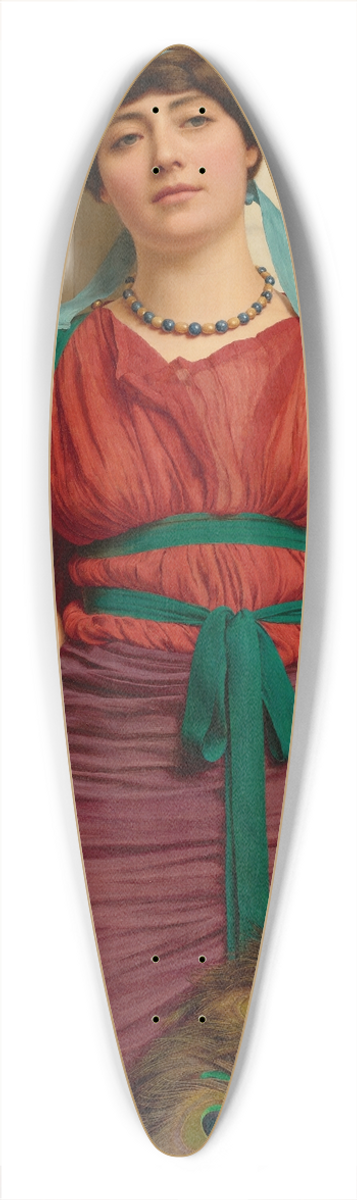 John William Godward - Eurypyle 39.3 inch art pintail longboard deck