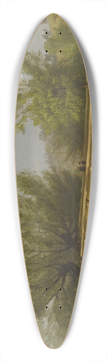 John Williamson - The Old Bridge 39.3 inch art pintail longboard deck