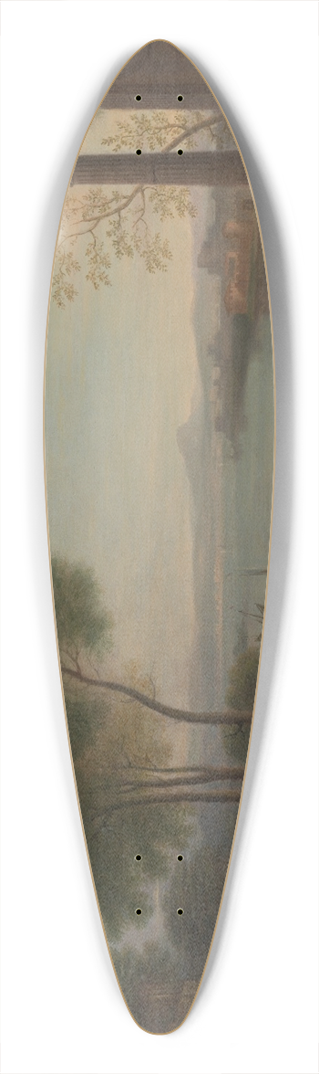 John Wootton - Classical Landscape 39.3 inch art pintail longboard deck