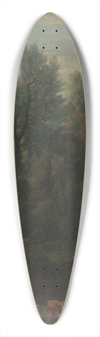 John Wootton - Classical Landscape 39.3 inch art pintail longboard deck