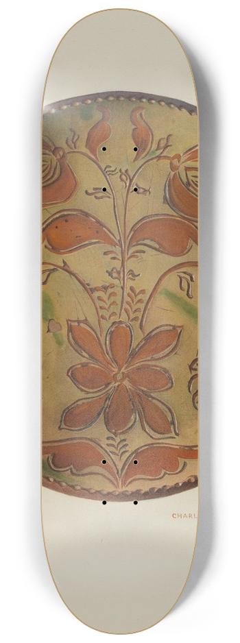 Charlotte Angus - Plate 8.25 inch art skate deck