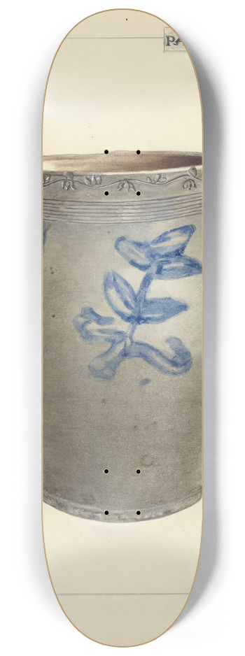 Charlotte Sperber - Crock 8.25 inch art skate deck