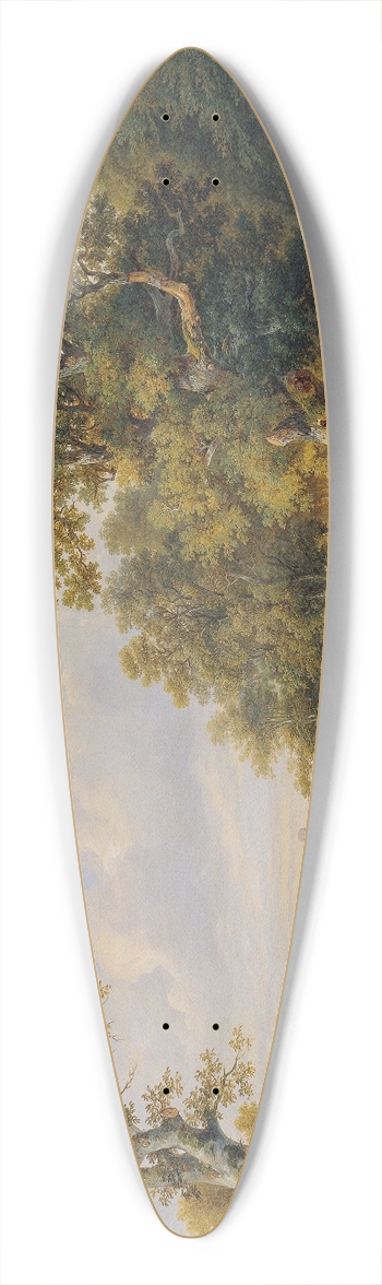 Josef Altenkopf - Waldpartie bei Mdling 39.3 inch art pintail longboard deck